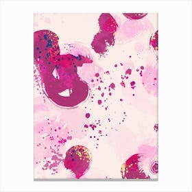Creative Escapes - Pink Canvas Print