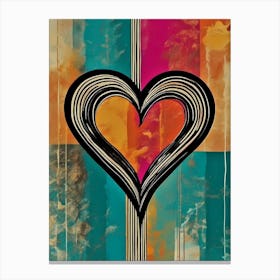 Heart Infinity Canvas Print