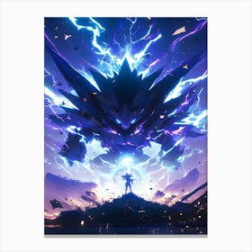 Kingler Pokemon Anime Manga Japan Poster Canvas Print