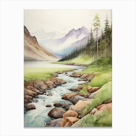 Mountain Stream.7 Canvas Print