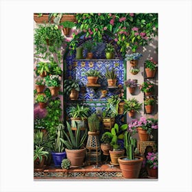 Potted Plants 22 Canvas Print