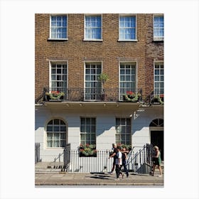 London Street Scene Canvas Print