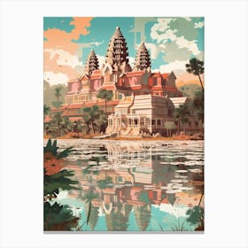 Angkor Wat, Siem Reap Cambodia 2 Canvas Print