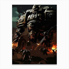 Warhammer 40k 2 Canvas Print