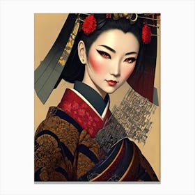 Asian Girl 3 Canvas Print