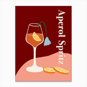 Aperol Spritz Canvas Print