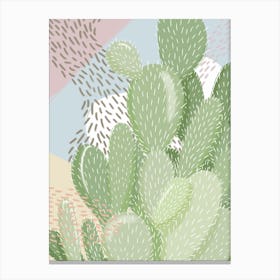 Emily Series Cactus Canvas Print