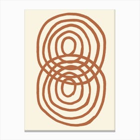 Eight Circles Canvas Print