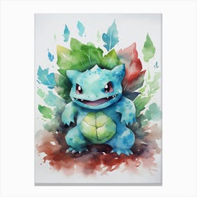 Ivysaur Pokemon Canvas Print