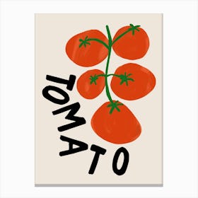 Tomato Girl Canvas Print