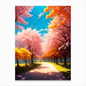 Sakura Blossoms 3 Canvas Print