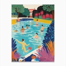 Swimming Pool 1 Canvas Print