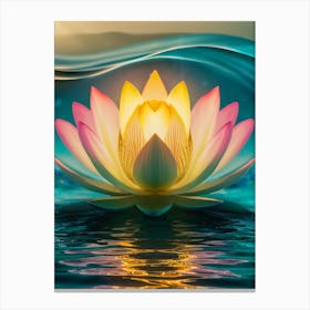 Lotus Flower 67 Canvas Print