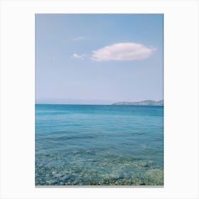 Mediterranean Sea Canvas Print