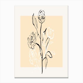 Bouquet Of Flowers 5 Canvas Print