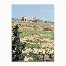 Archaeological Site Canvas Print