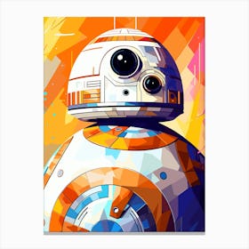 Star Wars Bb-8 3 Canvas Print