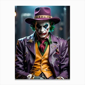 Joker Canvas Print