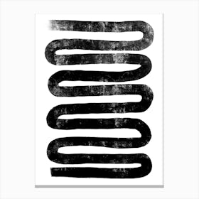 Abstracr Line Canvas Print