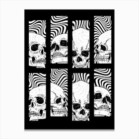 Skulls Collection Canvas Print