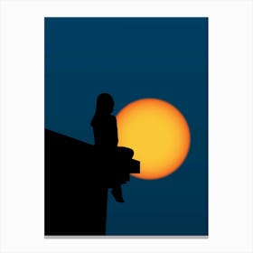 Night Of The Super Moon Canvas Print