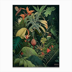 Jungle Adventure 7 Botanicals Canvas Print