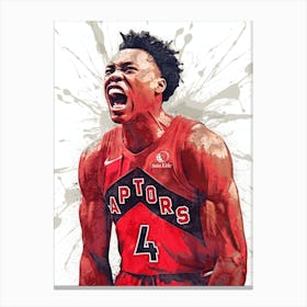 Scottie Barnes Toronto Raptors Canvas Print