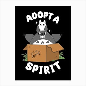 Adopt A Spirit Canvas Print