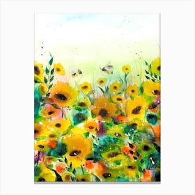 Sunflowers Canvas Print