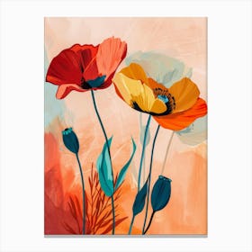 Poppies 42 Canvas Print