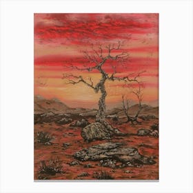 Desert Tree Canvas Print