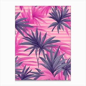 Seamless Tropical Pattern Canvas Print