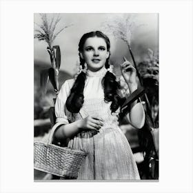 Judy Garland Begins Her Journey In The Wizard Of Oz, Hollywood, California, 1939 Canvas Print