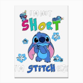 Stitch Size Canvas Print