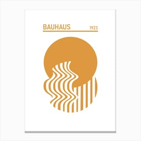 Bauhaus Mid Century Composition 2 Canvas Print