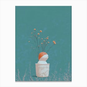 Flower Pot Canvas Print