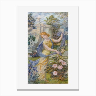 Allegory Of Spring Canvas Print