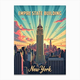 Empire State Building 1 Canvas Print