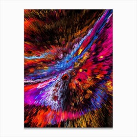 Acrylic Extruded Painting 2 Canvas Print