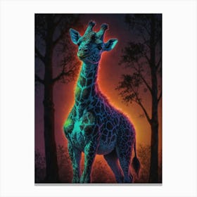 Giraffe 58 Canvas Print