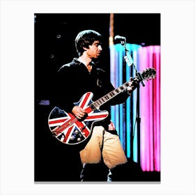 rockstar Noel Gallagher oasis music band 6 Canvas Print