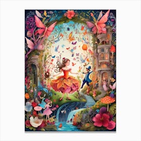 Fairy Garden 10 Canvas Print