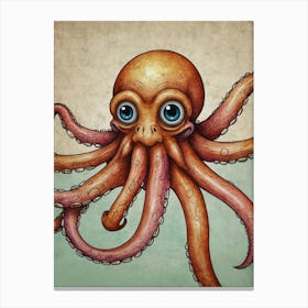 Octopus Canvas Print Canvas Print