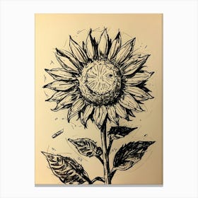 Sunflower 5 Canvas Print