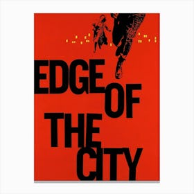 Edge Of The City (1957) Canvas Print