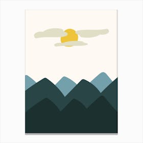 Mountain Landscape Canvas Print