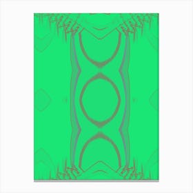 Abstract Green Background 2 Canvas Print