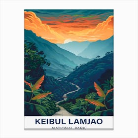 Kebul Lamao National Park Canvas Print