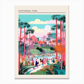 Centennial Park Sydney 2 Canvas Print