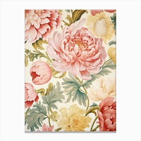 Floral Wallpaper 179 Canvas Print